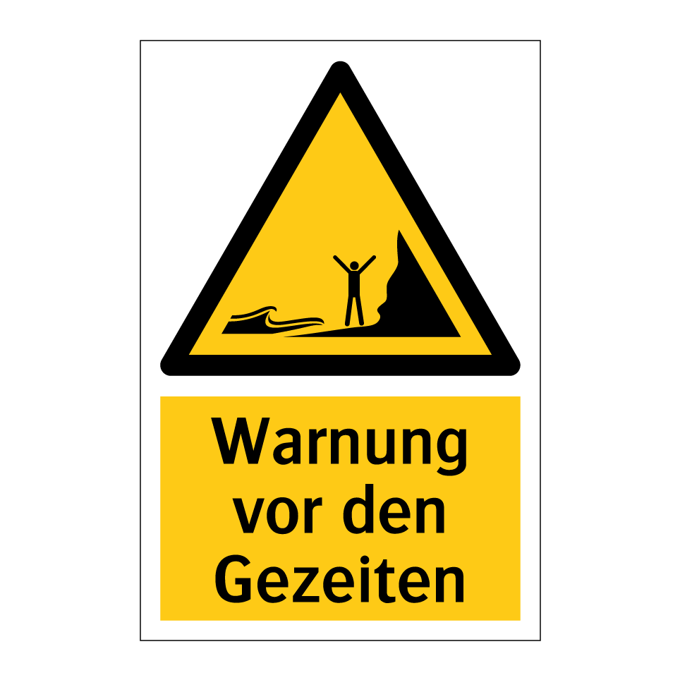 Warnung vor den Gezeiten