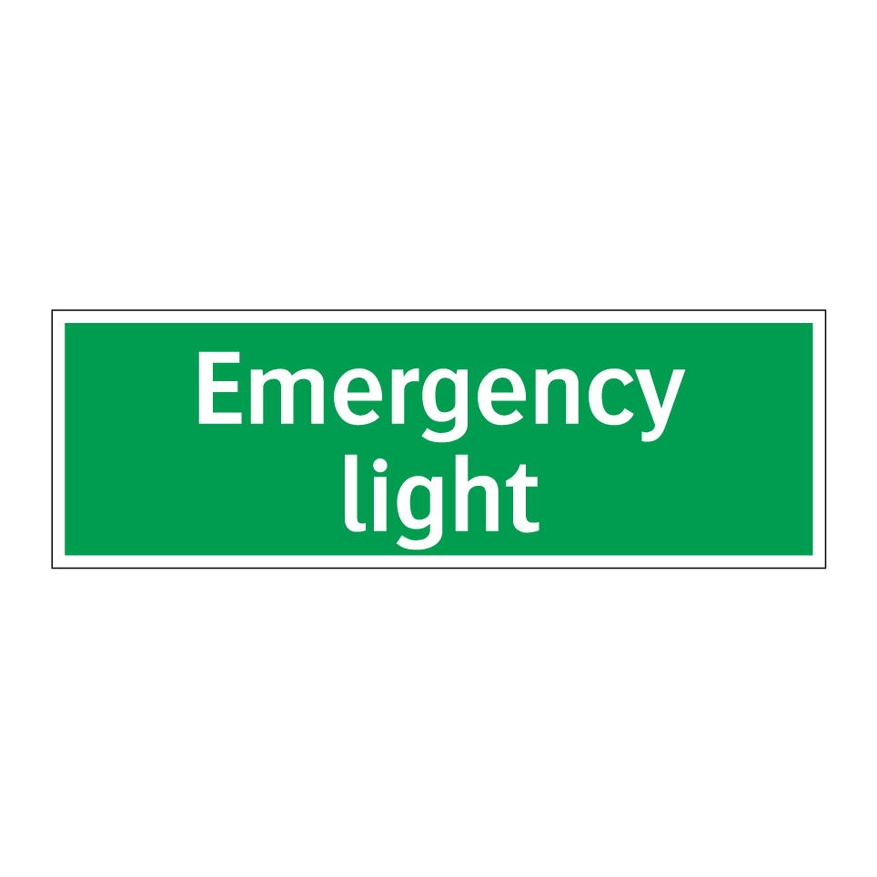 Emergency light