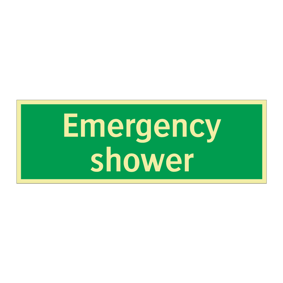 Emergency shower
