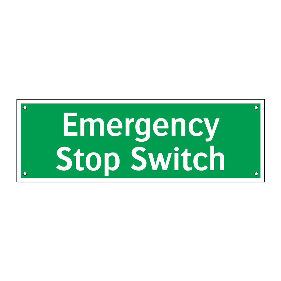 Emergency Stop Switch
