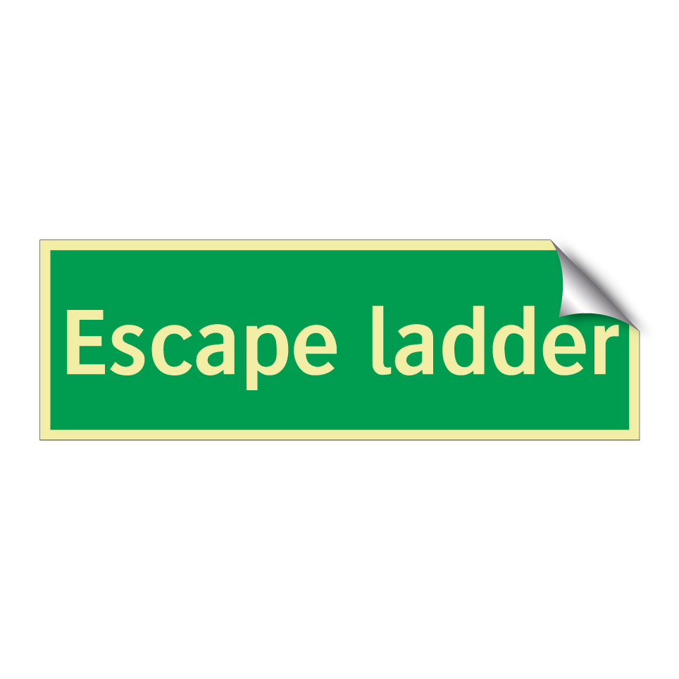 Escape ladder