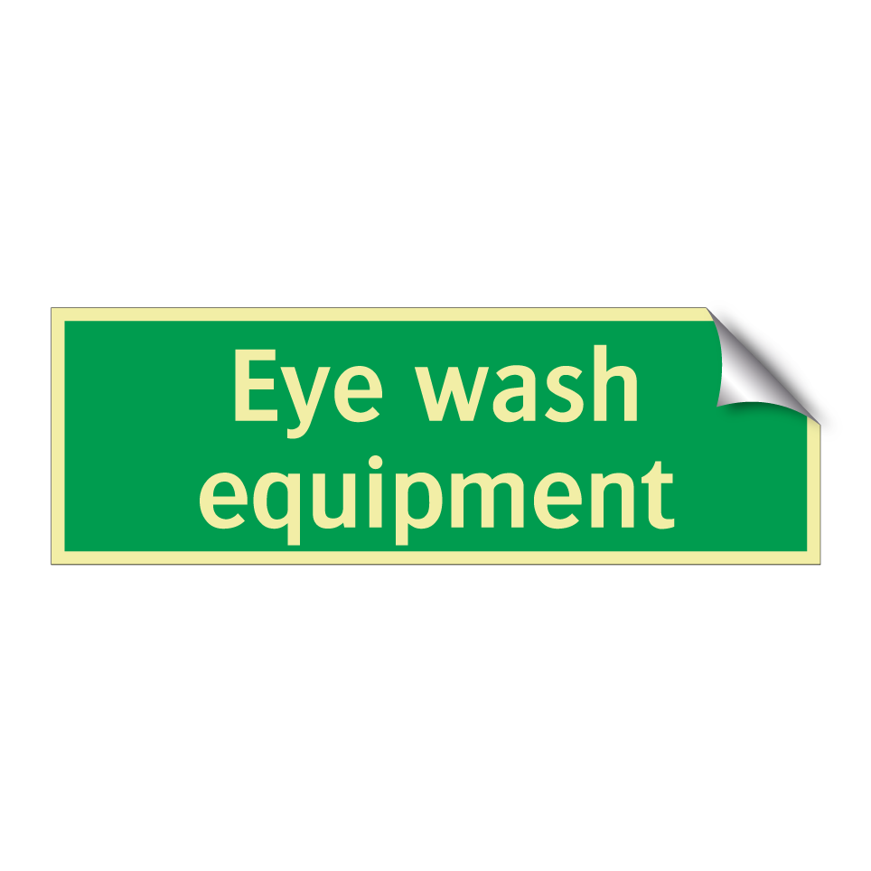 Eye wash equipment