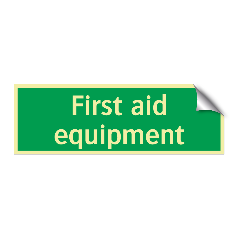 First aid equipment