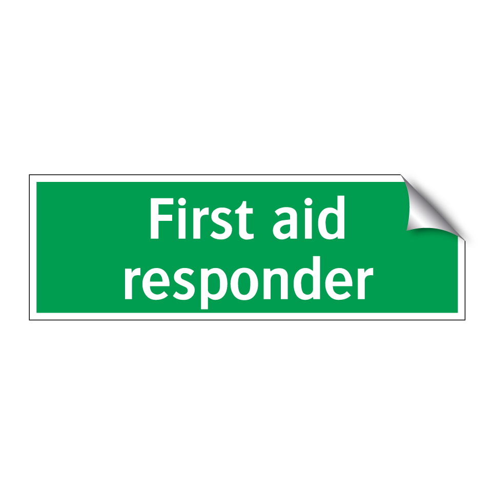 First aid responder