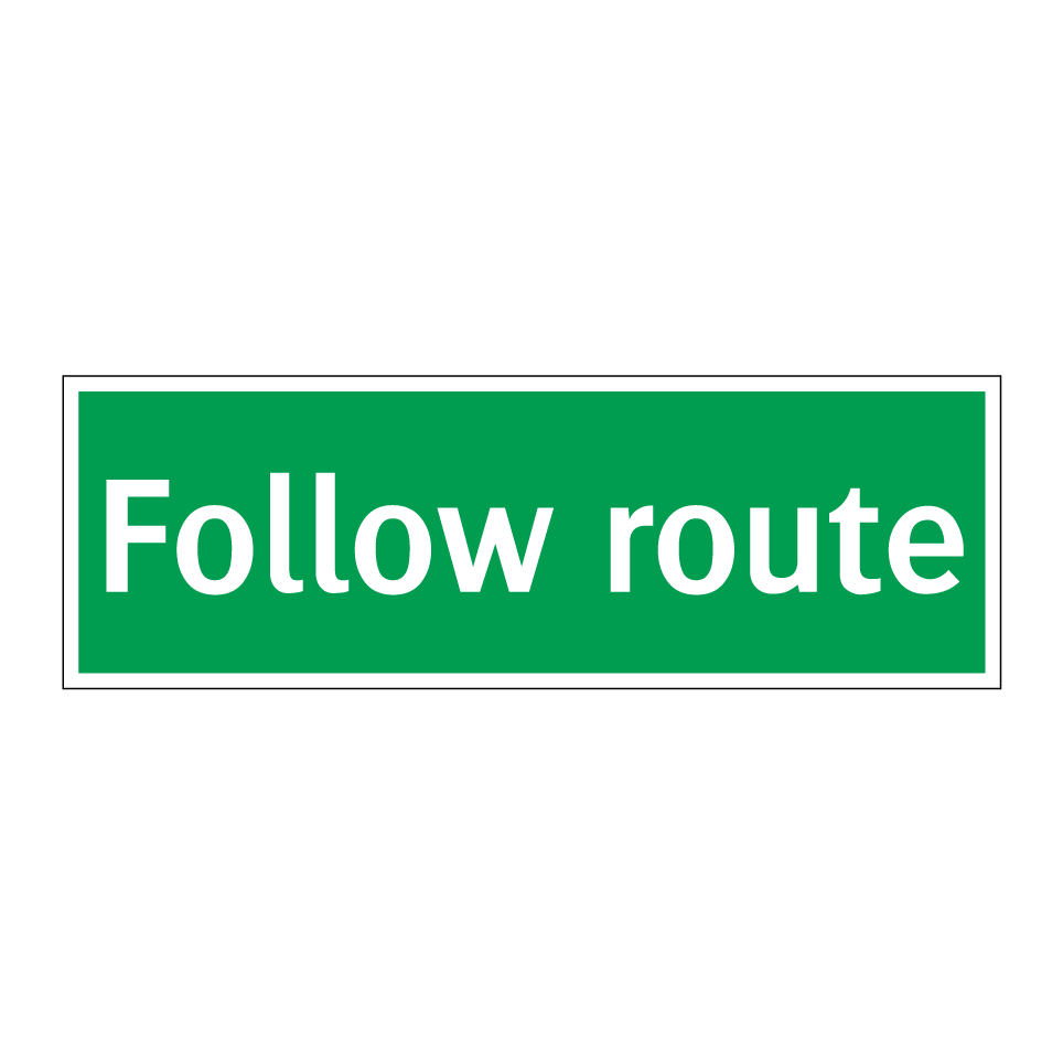 Follow route