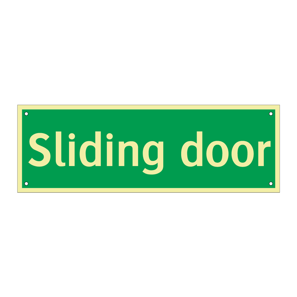 Sliding door