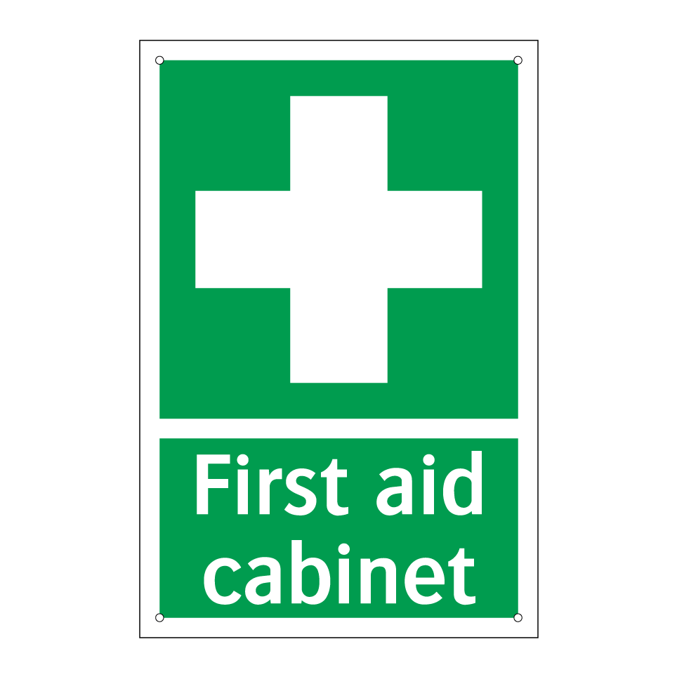 First aid cabinet