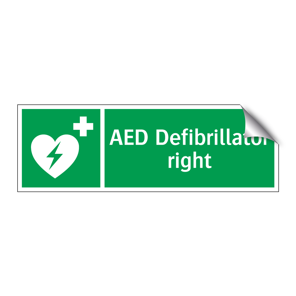 AED Defibrillator right