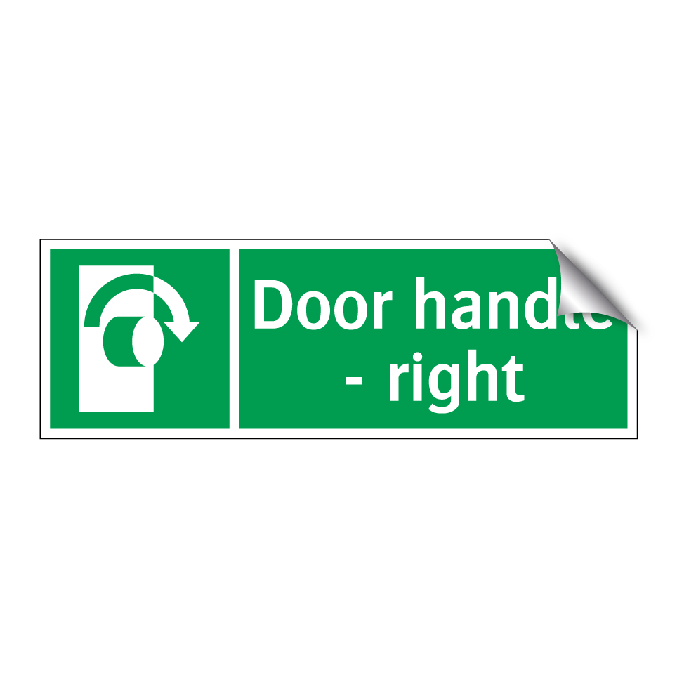 Door handle - right