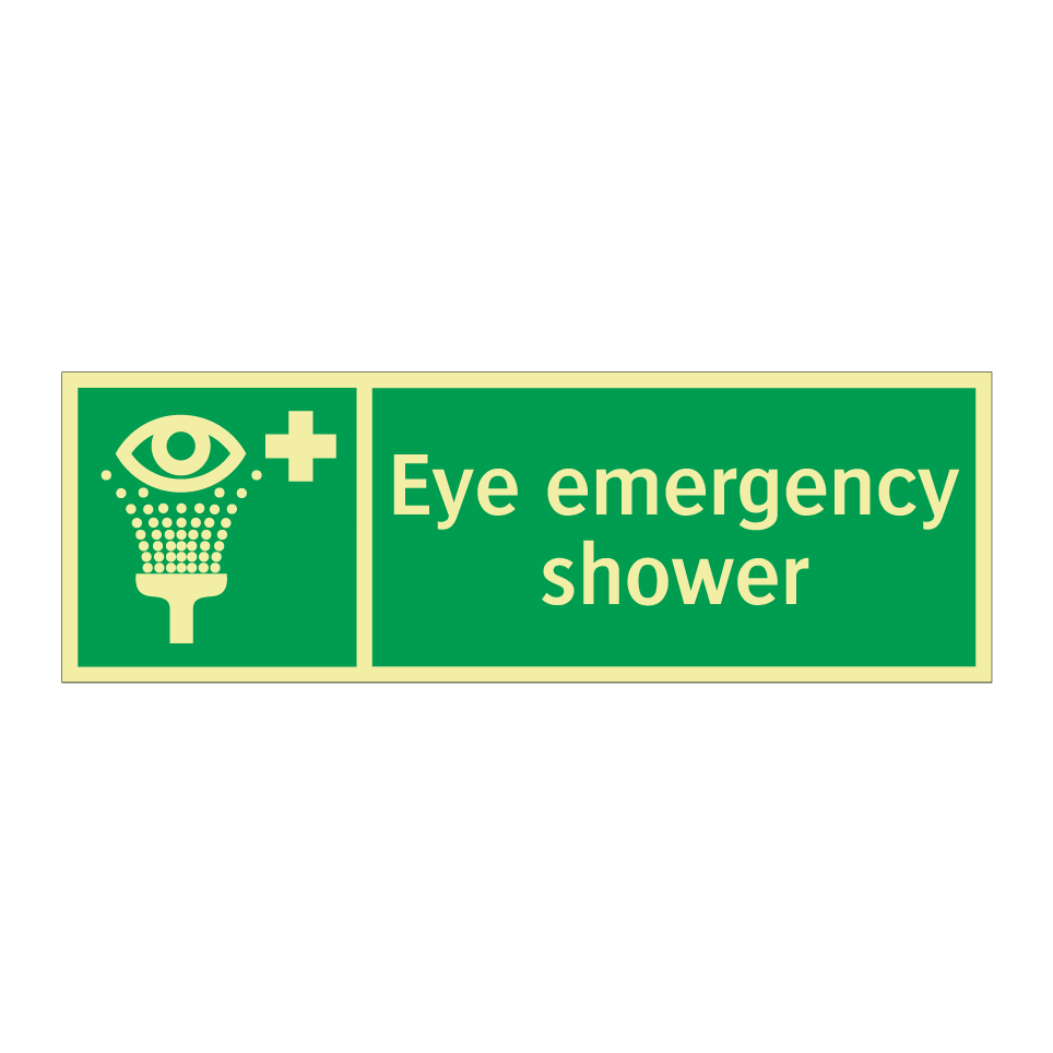 Eye emergency shower