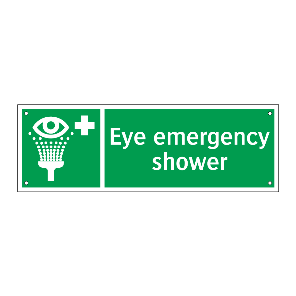 Eye emergency shower