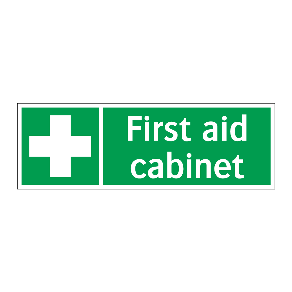 First aid cabinet