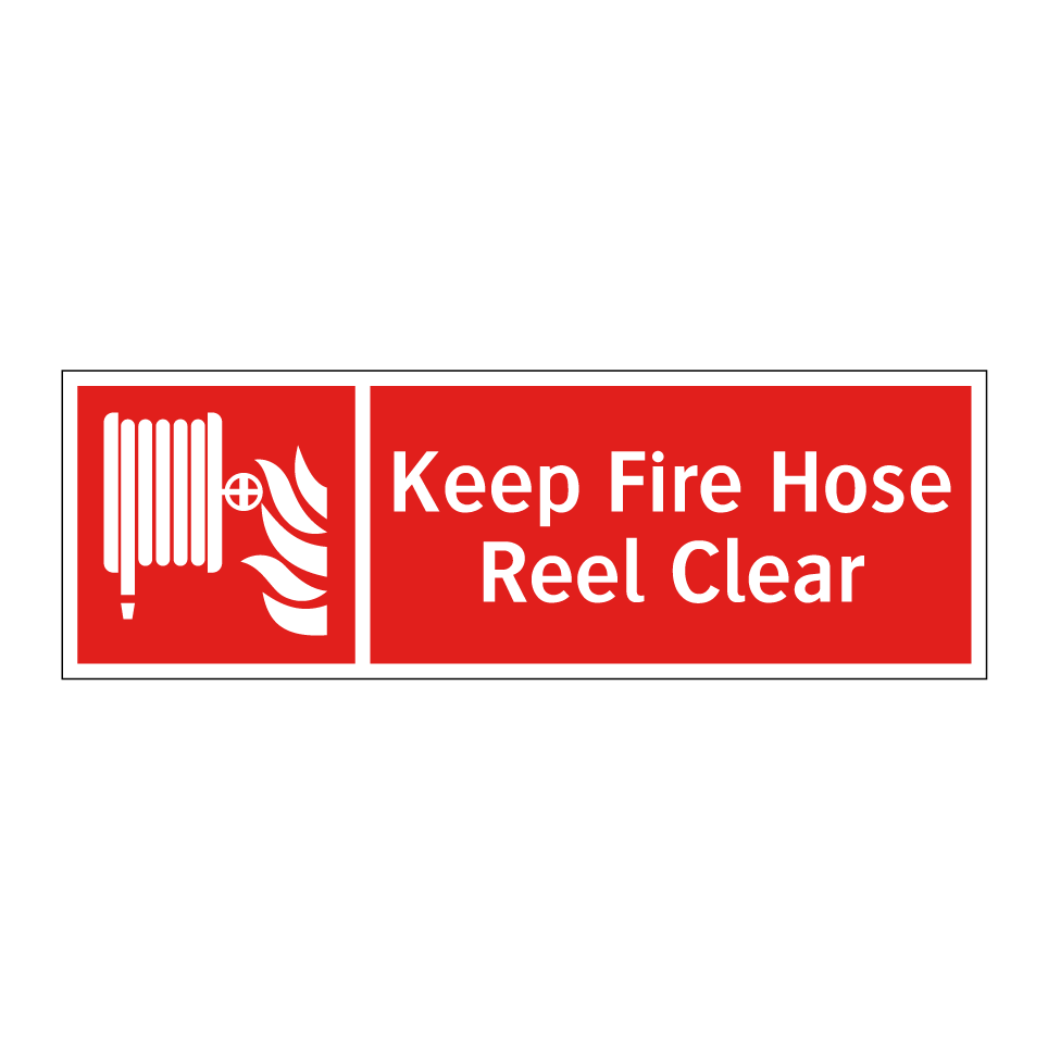 Keep Fire Hose Reel Clear