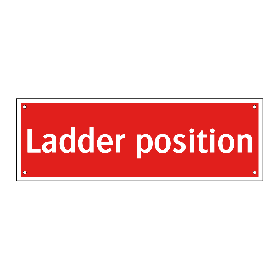 Ladder position