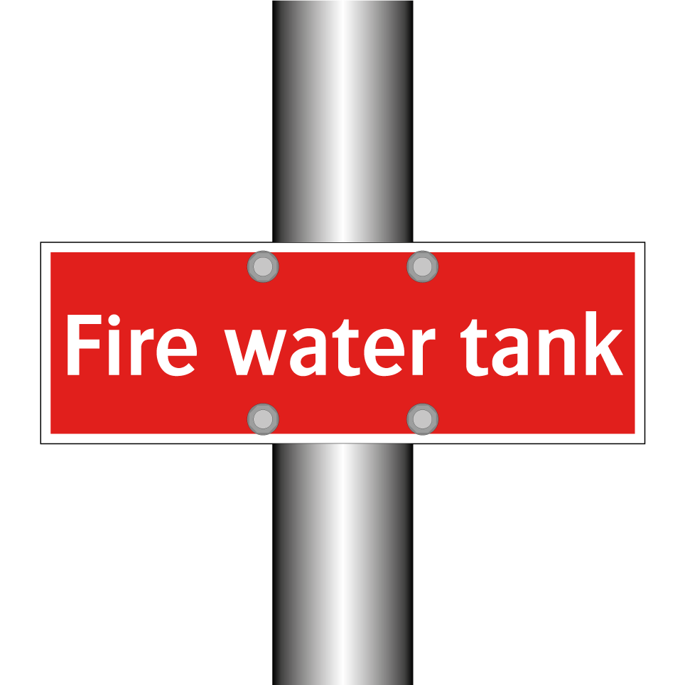 Fire water tank