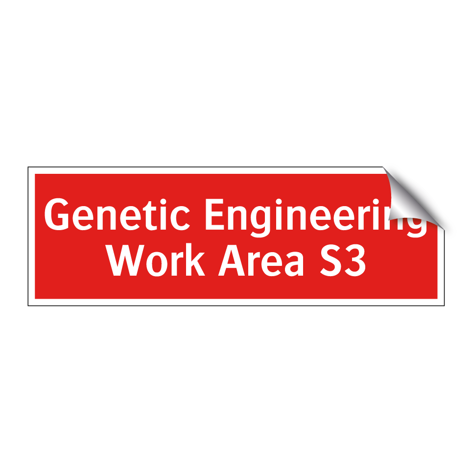 Genetic Engineering Work Area S3