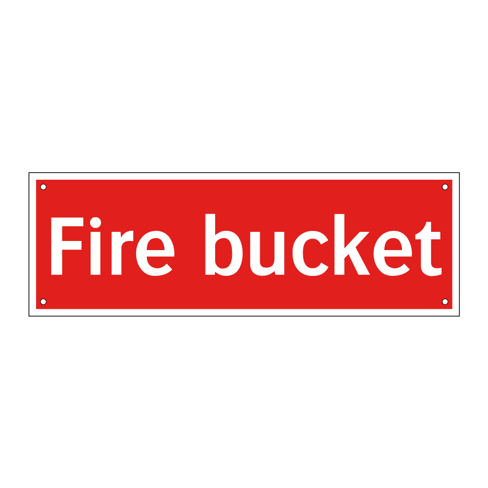 Fire bucket