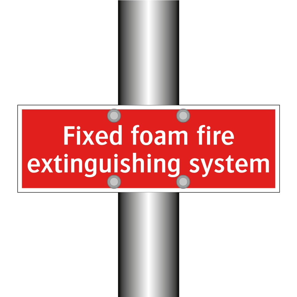 Fixed foam fire extinguishing system