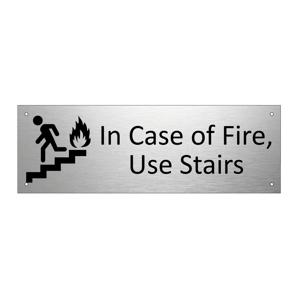 In Case of Fire, Use Stairs