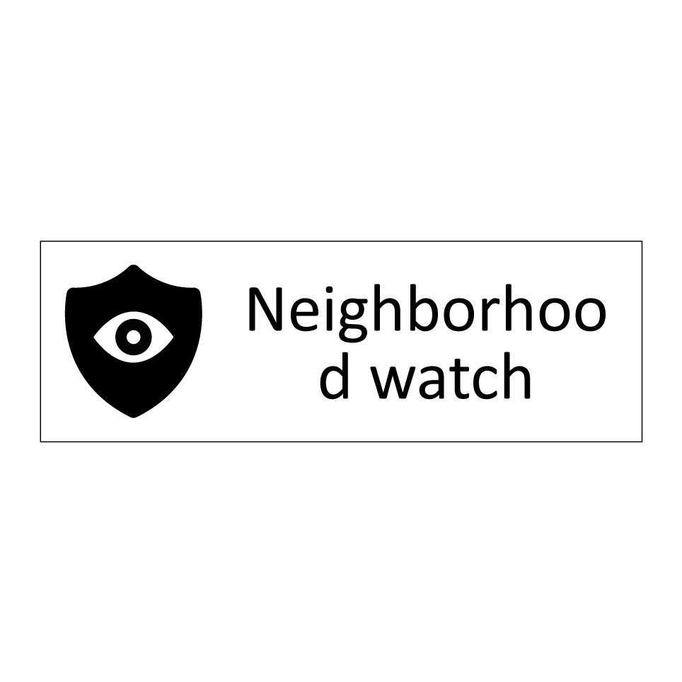 Neighborhood watch