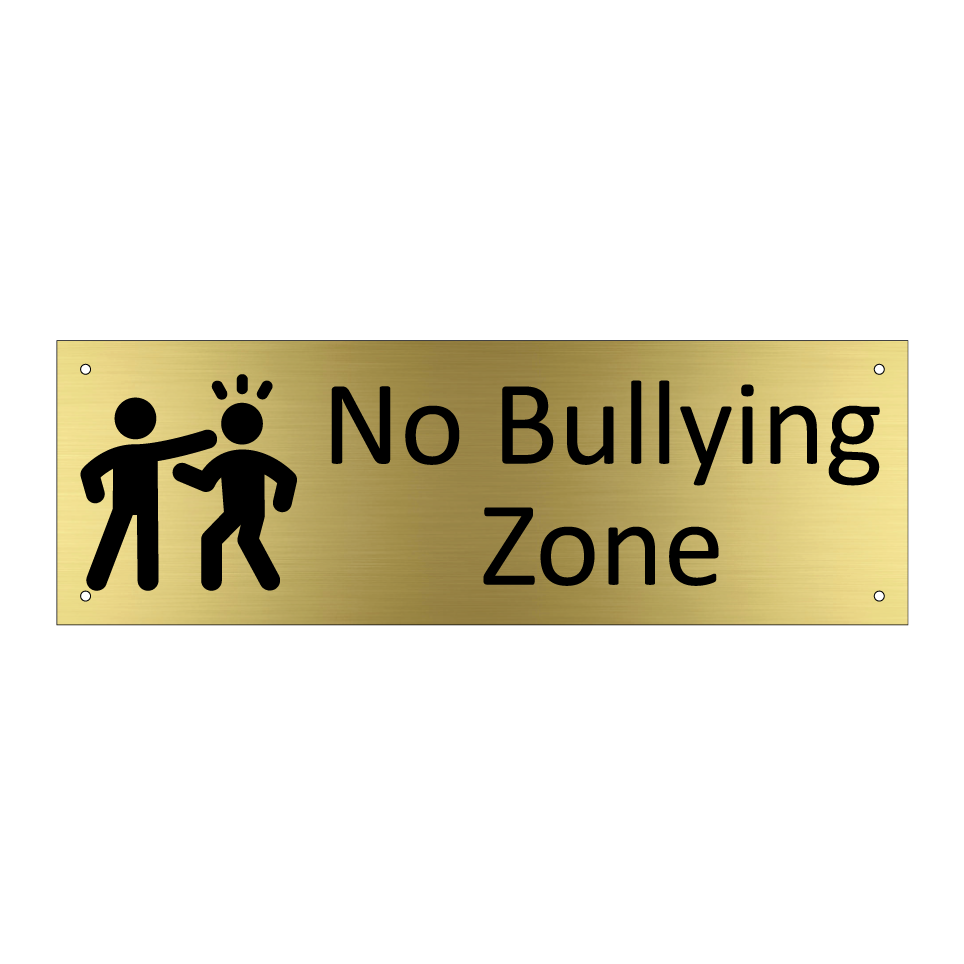 No Bullying Zone