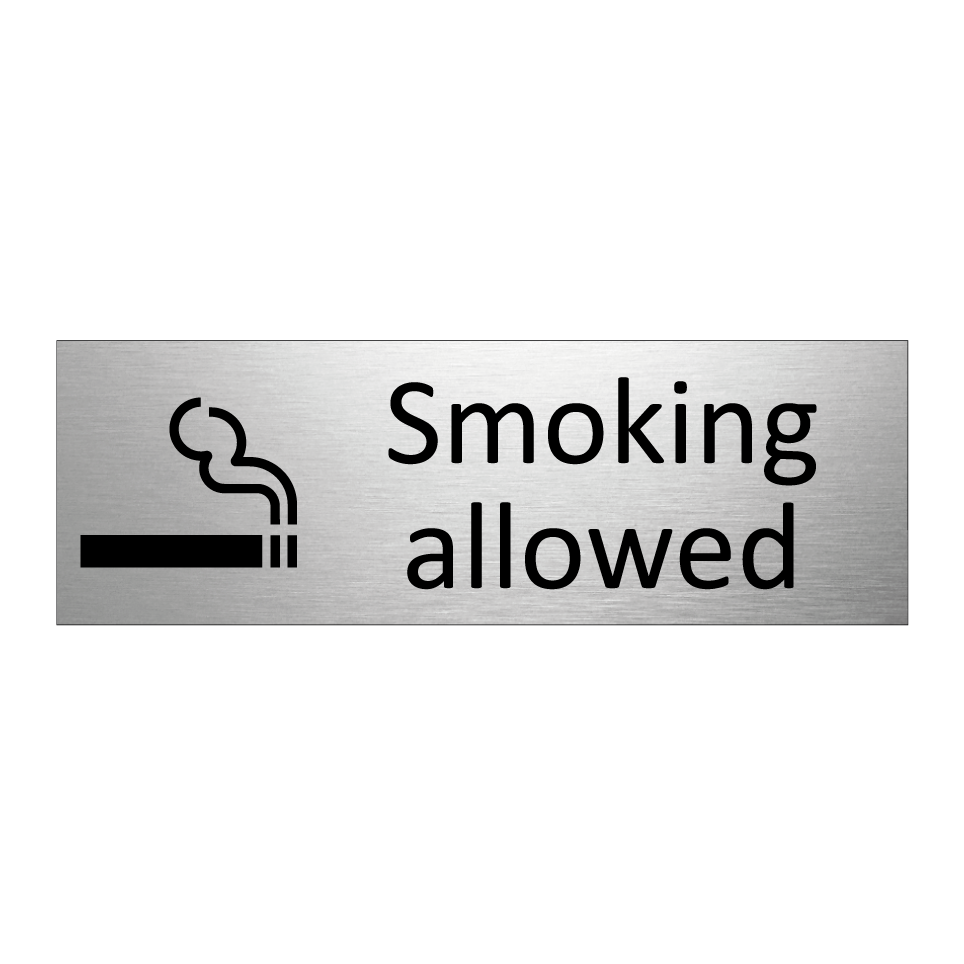 Smoking allowed