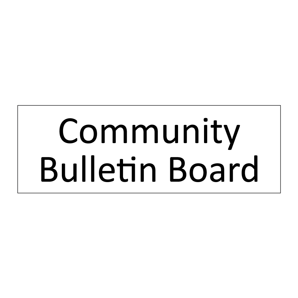 Community Bulletin Board
