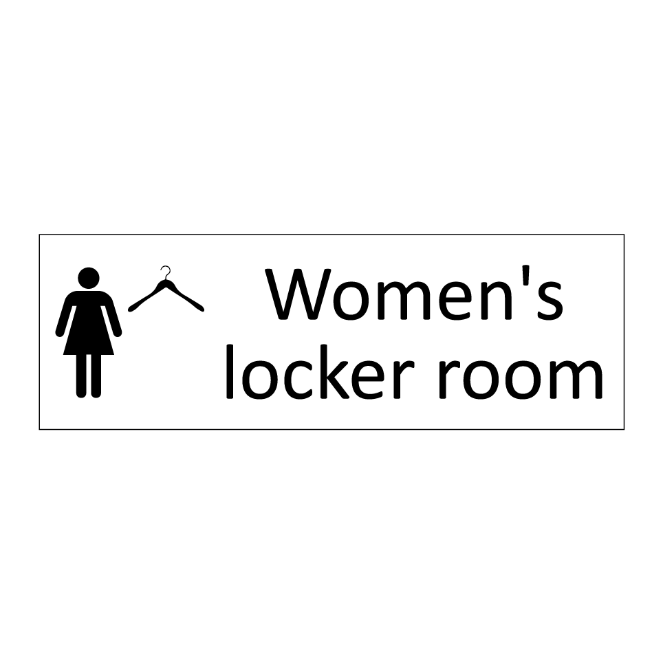 Women's locker room
