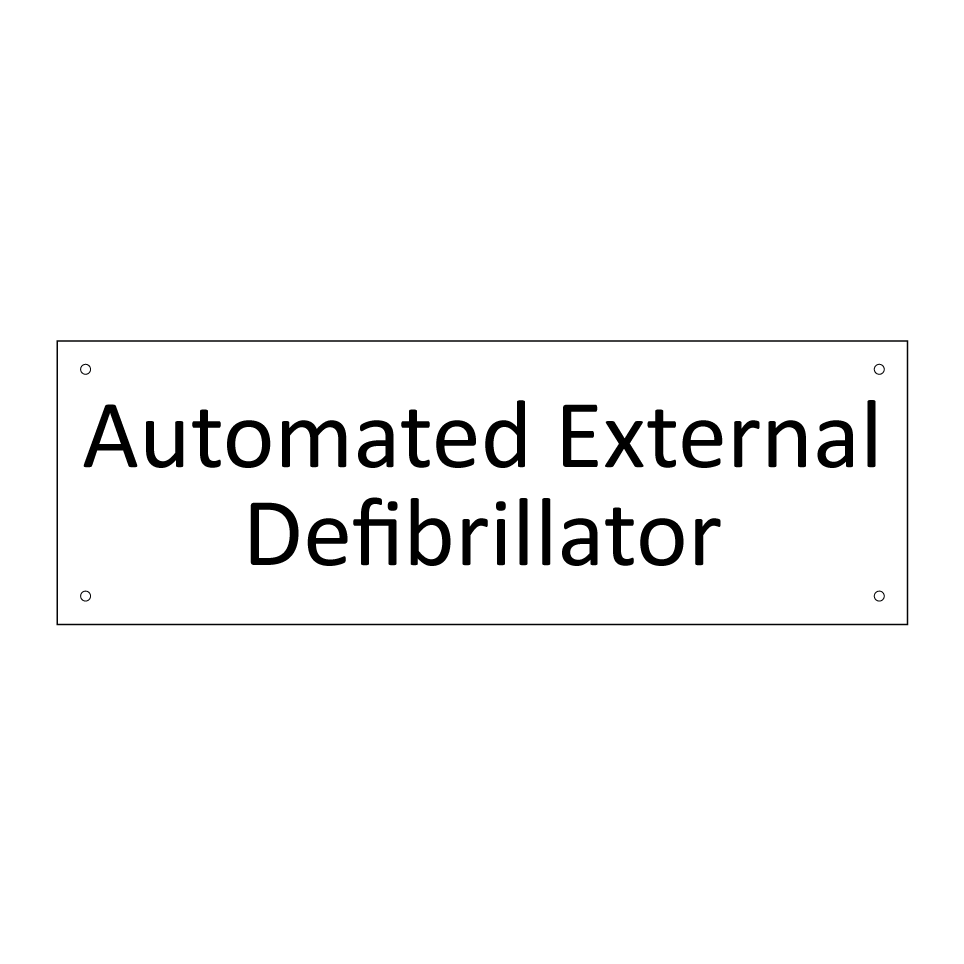 Automated External Defibrillator