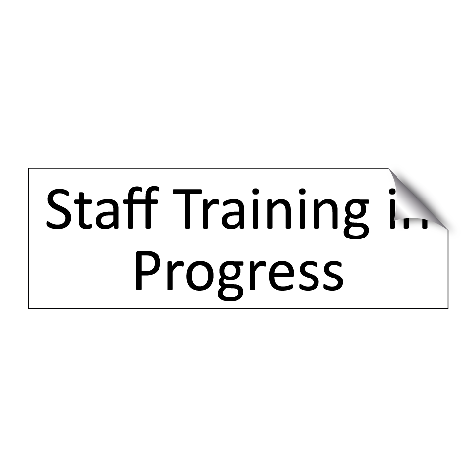 Staff Training in Progress