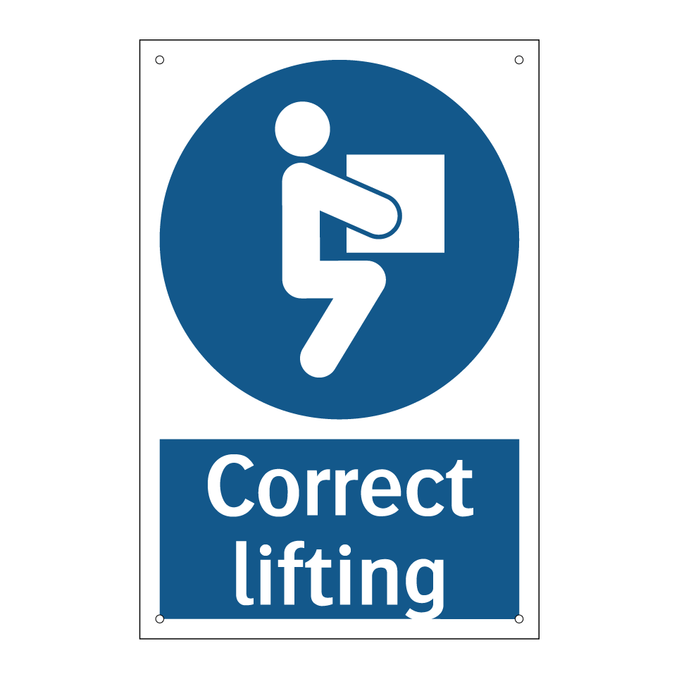 Correct lifting