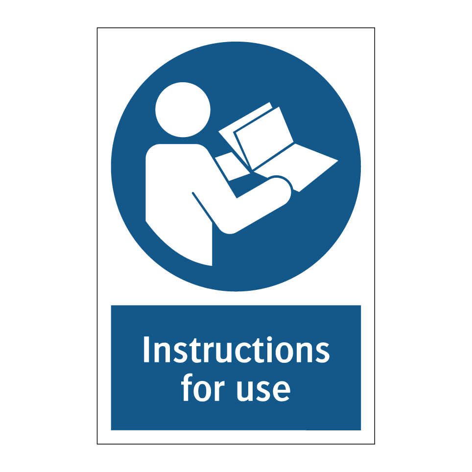 Instructions for use