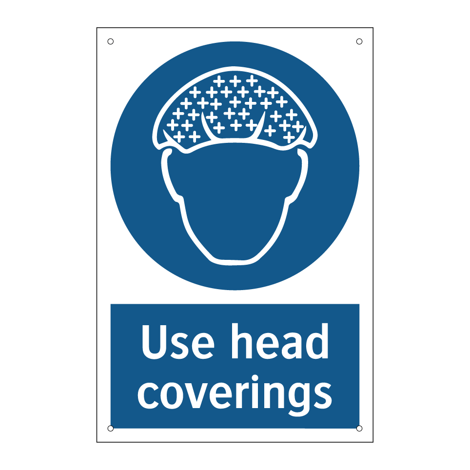 Use head coverings