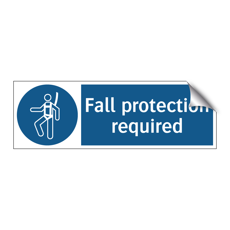 Fall protection required