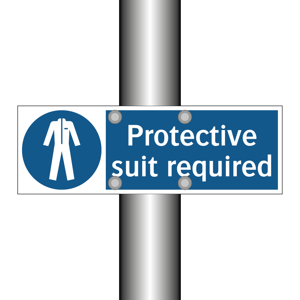 Protective suit required