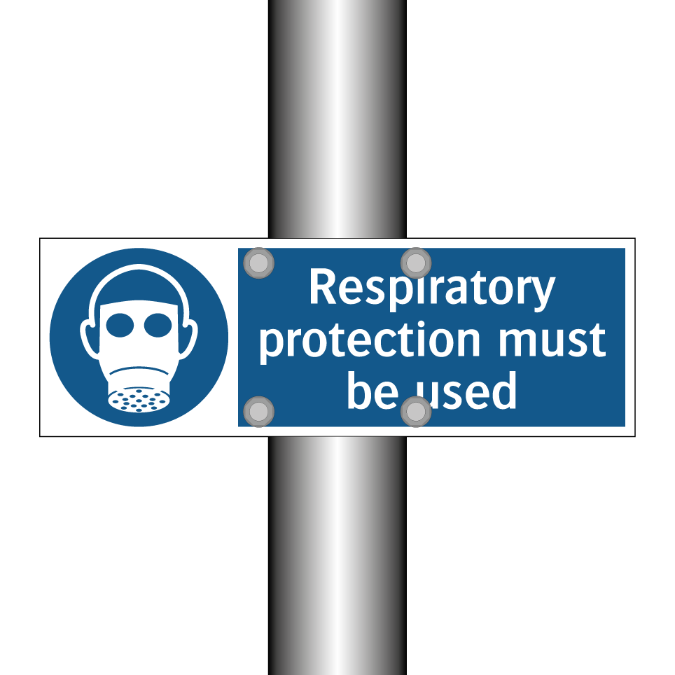 Respiratory protection must be used