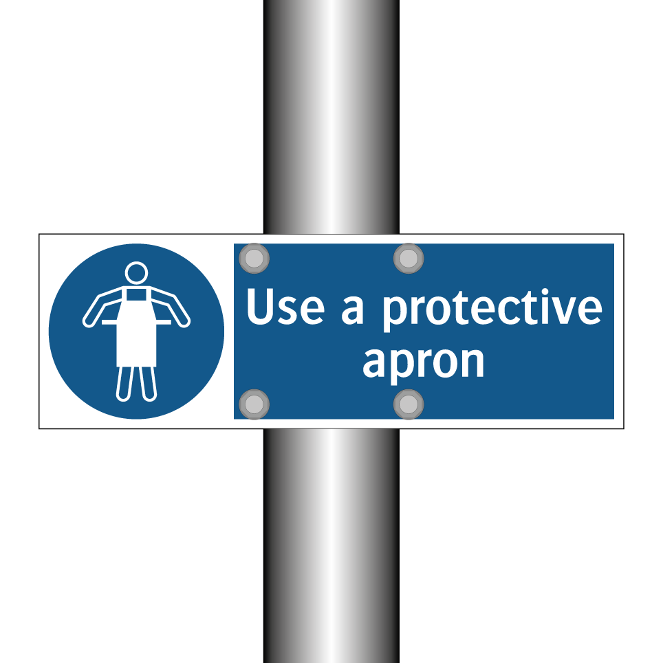 Use a protective apron