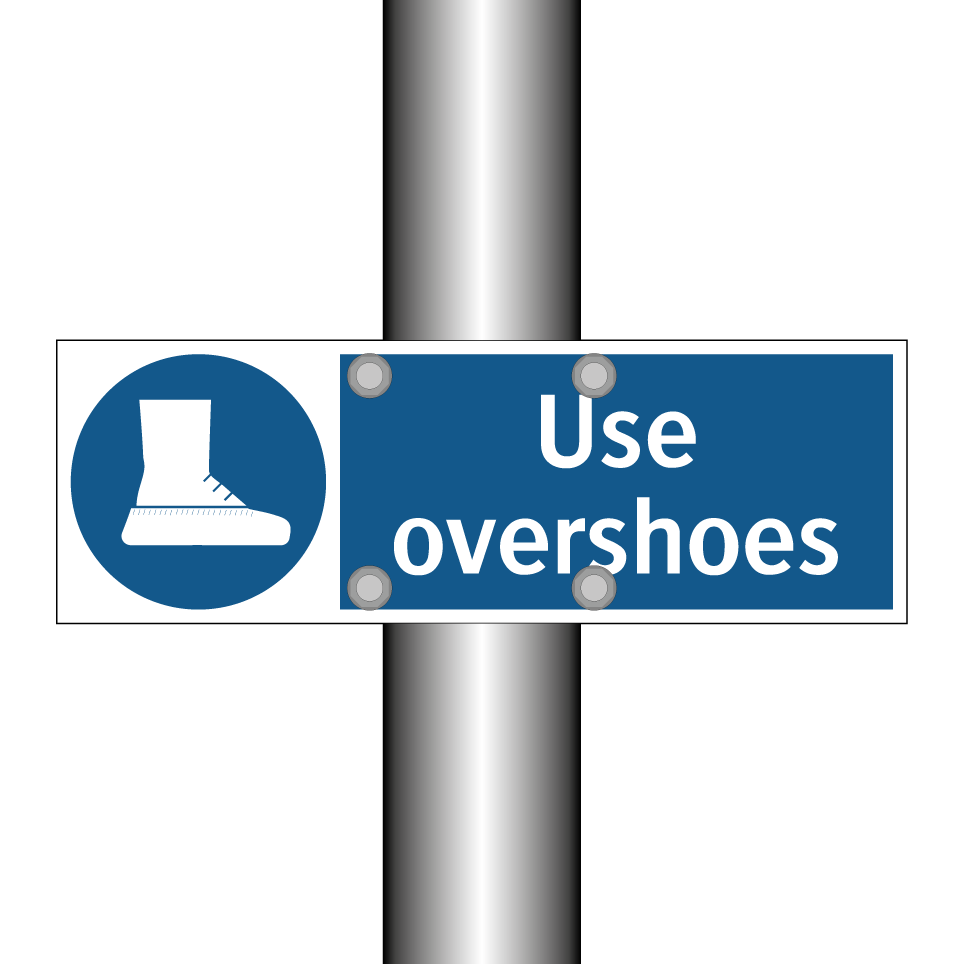 Use overshoes