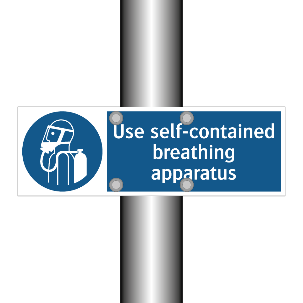 Use self-contained breathing apparatus