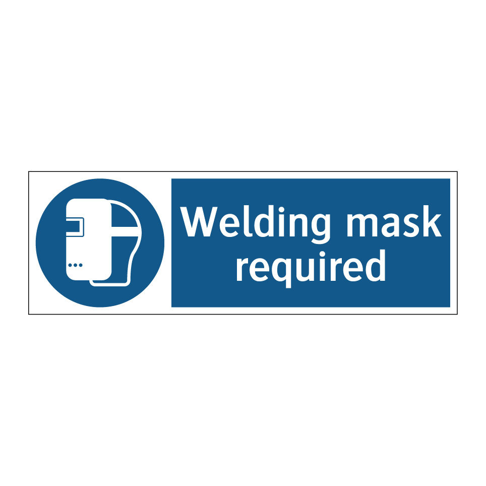 Welding mask required