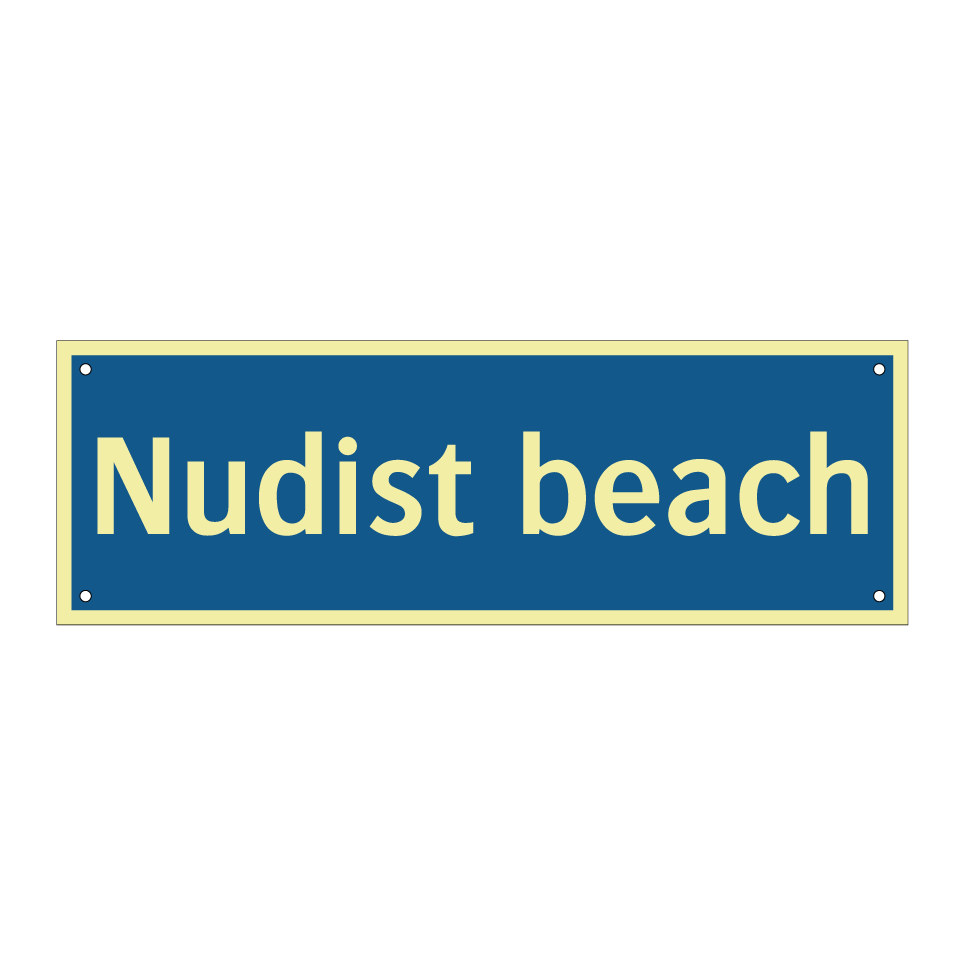 Nudist beach