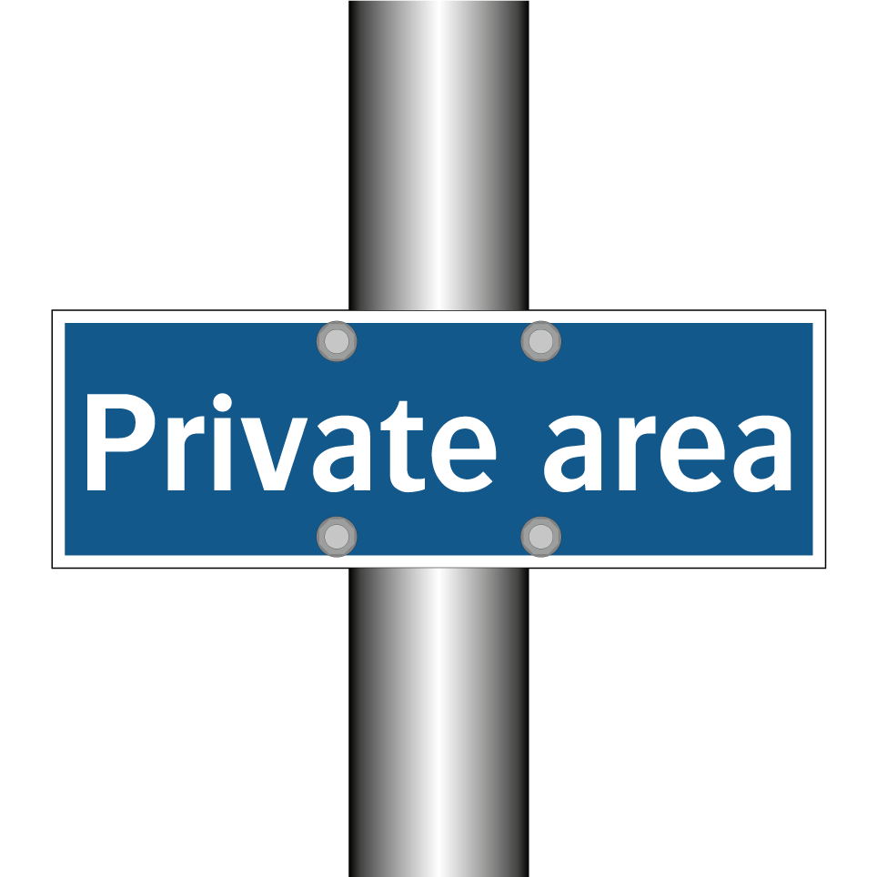Private area