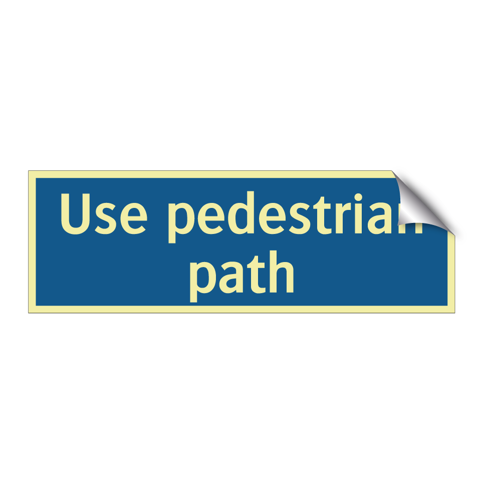 Use pedestrian path