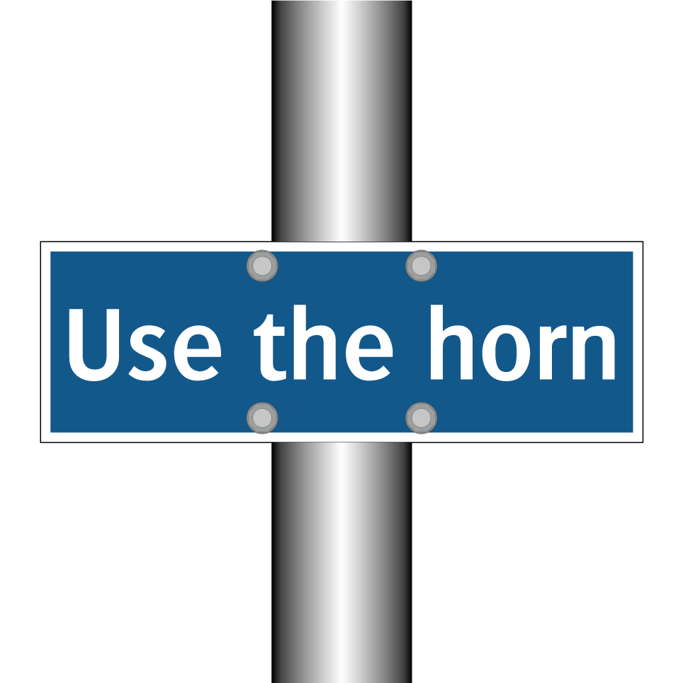 Use the horn