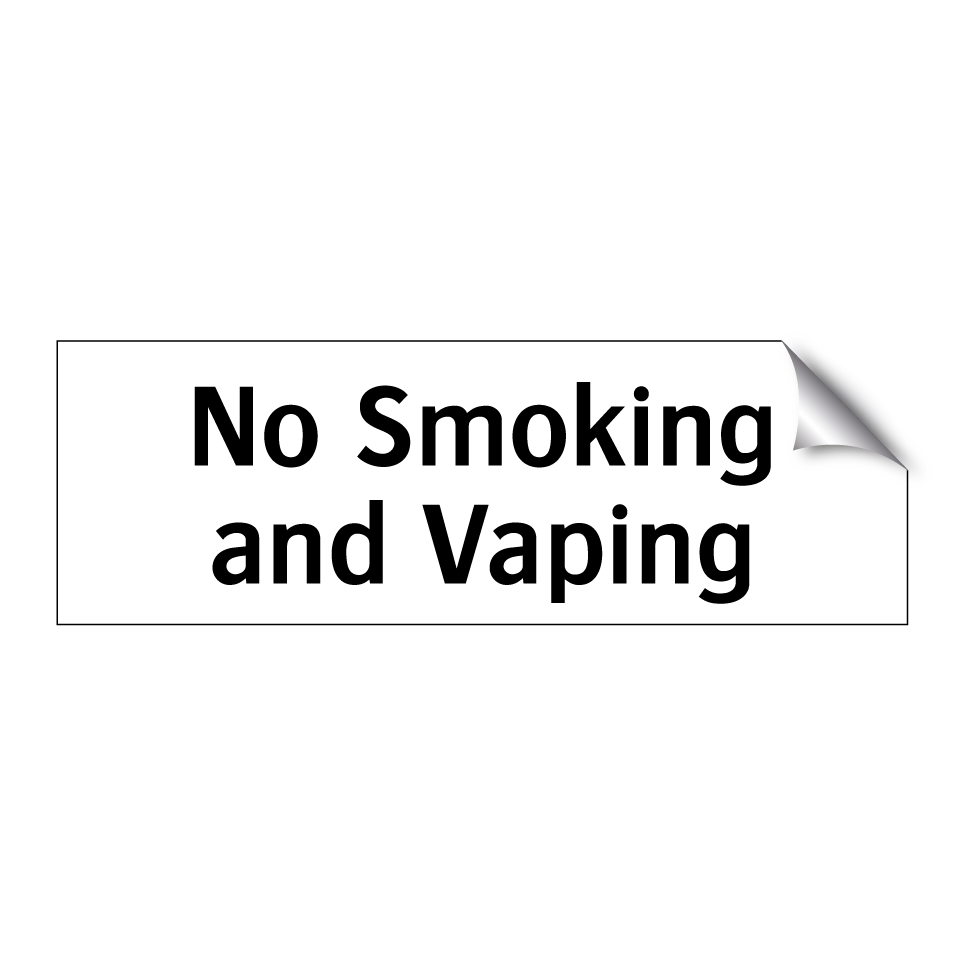 No Smoking and Vaping