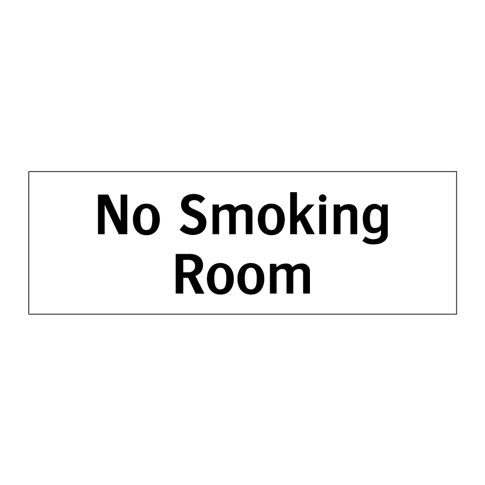 No Smoking Room