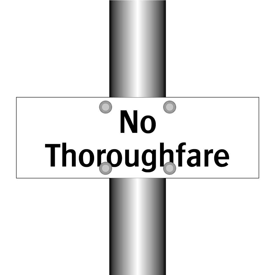 No Thoroughfare