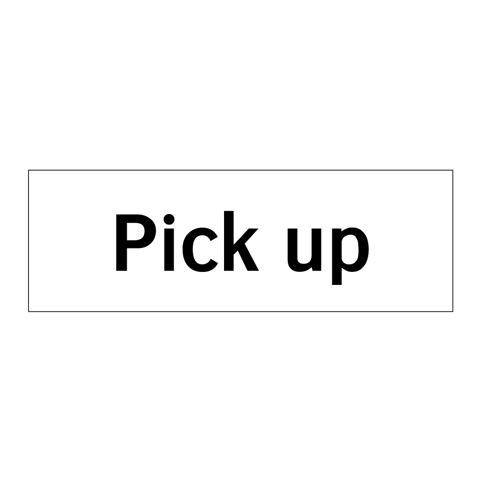 Pick up