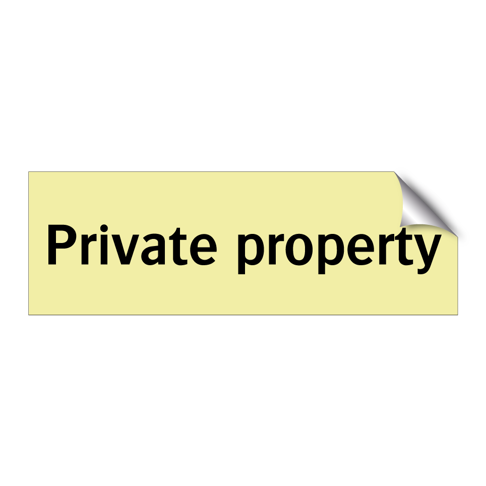 Private property