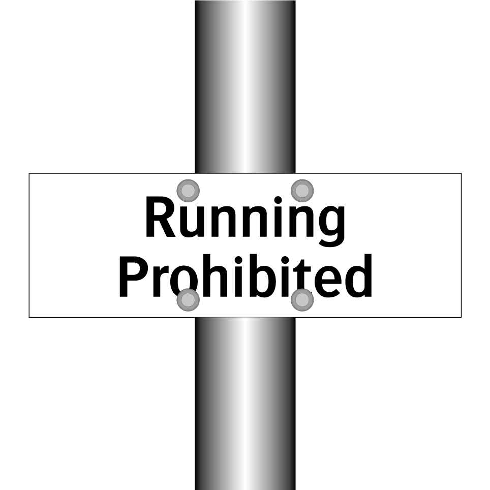Running Prohibited